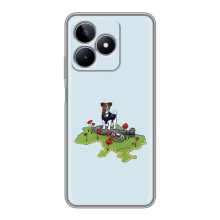 Чехлы с картинкой собаки Патрон для Realme C53 (AlphaPrint) (Сапер Пес)