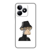 Чехлы с Обезьянами NFT для Realme C53 (AlphaPrint) (обезьяна NFT Adidas)
