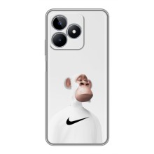 Чехлы с Обезьянами NFT для Realme C53 (AlphaPrint) (обезьяна NFT Nike)