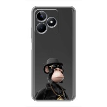Чехлы с Обезьянами NFT для Realme C53 (AlphaPrint) (Обезьяна NFT)