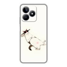 Чохол на тематику: Коти для Realme C53 (Відпочинок)