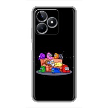 Чехол Амонг Ас для Realme C53 (AlphaPrint) (Амонг-ас)