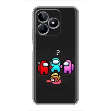 Чехол Амонг Ас для Realme C53 (AlphaPrint) (Импостер)