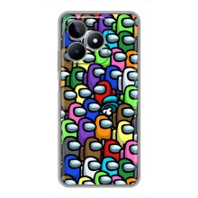 Чехол Амонг Ас для Realme C53 (AlphaPrint) (Убит)