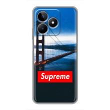Чехол для Realme C53 с картинкой Supreme (AlphaPrint)
