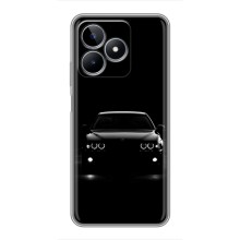 Чехол для РЕалми С53 - с принтом БМВ (AlphaPrint) (Машина BMW)