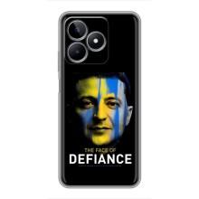 Чехол для Realme C53 (AlphaPrint - с принтом Зеленского)