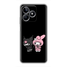 Чехол с кроликом Куроми на Realme C53 (Куроми и Мелоди)