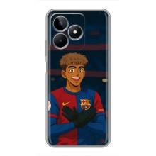 Чехол с футболистом Ламин Ямаль Realme C53 – Футболист Ямал