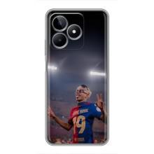 Чехол с футболистом Ламин Ямаль Realme C53 – Ямаль на стадионе