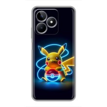 Чехол с Пикачу на Realme C53 (Покемон)