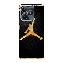 Силиконовый Чехол Nike Air Jordan на Реалми с53 (Джордан 23)