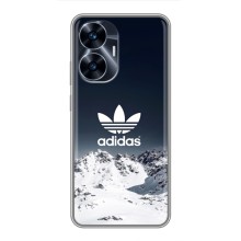 Чехлы Адидас для Realme C55 (AlphaPrint) (Адидас в горах)