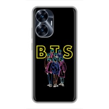 Чехлы BTS для Realme C55 (AlphaPrint) (BTS стайл)