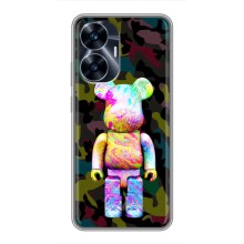 Чехлы для Realme C55 - Bearbrick Louis Vuitton (PREMIUMPrint) (Яркий Bearbrick)