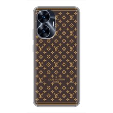 Чехлы Луи Витон для Realme C55 (AlphaPrint - LOUIS VUITTON) (обои LV)