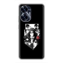 Чехлы на тему: Итачи Учиха для Realme C55 (AlphaPrint) (коллаж Итачи)