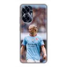 Чехлы с футболистом Ерлинг Холанд для Realme C55 (AlphaPrint) (Эрлинг Холанд)