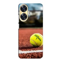 Чехлы с принтом Спортивная тематика для Realme C55 (Теннисный корт)