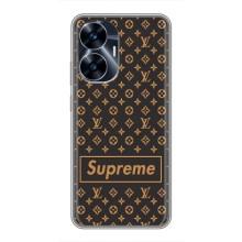 Чехол для Realme C55 с картинкой Supreme (AlphaPrint)