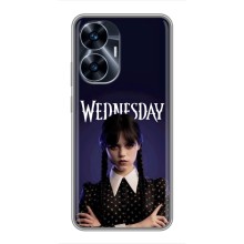 Чехлы Венсдей на Realme C55 Уэнсдей (AlphaPrint) (Wednesday)