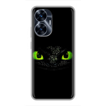 Чохол дракон Беззубик для Realme C55 – Очі Беззубика