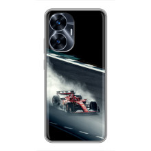 Чехол Формула1 на Realme C55 – Болид
