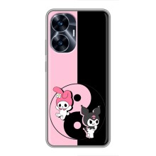Чехол с кроликом Куроми на Realme C55 (Куроми Инь Янь)
