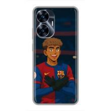 Чехол с футболистом Ламин Ямаль Realme C55 – Футболист Ямал