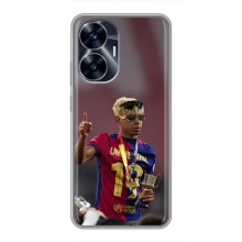 Чохол з футболістом Ламін Ямаль Realme C55