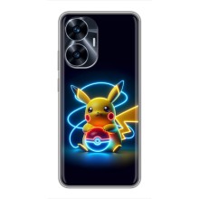 Чехол с Пикачу на Realme C55 (Покемон)
