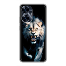 Чехол с картинкой «Хищники» для Realme C55 – Лев