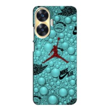 Силиконовый Чехол Nike Air Jordan на Реалми с55 – Джордан Найк