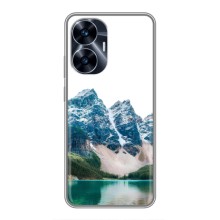 Силиконовый чехол с КАРТИНКАМИ лето для Realme C55 (AlphaPrint) (Гори)