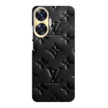 Текстурный Чехол Louis Vuitton для Реалми с55 – Черный ЛВ