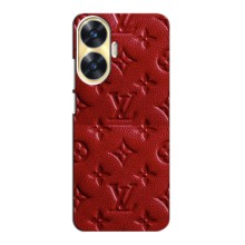 Текстурный Чехол Louis Vuitton для Реалми с55 (Красный ЛВ)