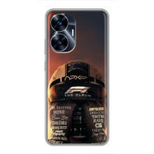 Чехол с прнтом Формула 1 на Realme C55 – Шолом Ф1