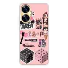 Чохли з картинкою для Realme C56 – BLACK PINK колаж