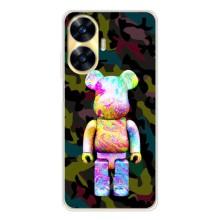Чехлы для Realme C56 - Bearbrick Louis Vuitton (PREMIUMPrint) (Яркий Bearbrick)