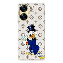 Чехли для Realme C56 - Скрудж МакДак Louis Vuitton (PREMIUMPrint) (Макдак на стилі)