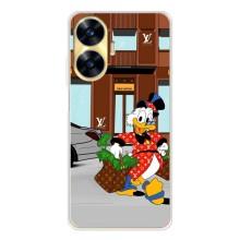 Чехли для Realme C56 - Скрудж МакДак Louis Vuitton (PREMIUMPrint) (Скрудж ЛВ)