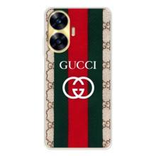 Чехлы ГУЧЧИ для Реалми С56 (AlphaPrint) (Gucci дизайн)