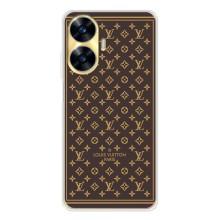 Чохли Луі Вітон для Realme C56 (AlphaPrint - LOUIS VUITTON) (шпалери LV)