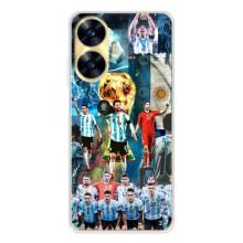 Чехлы Месси для Realme C56 (AlphaPrint)