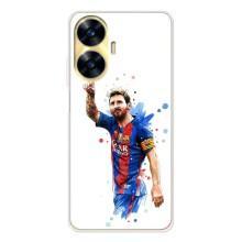 Чехлы Месси для Realme C56 (AlphaPrint)
