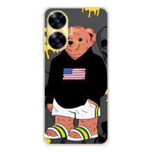 Чехлы Мишка Тедди для Реалми С56 – Teddy USA