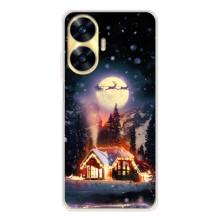 Чехлы на Новый Год Realme C56 – Настроение зимнее