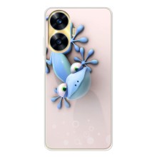Чехлы с изображением разных животных для Realme C56 – Геккон