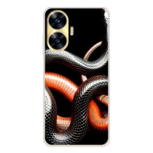 Чехлы с изображением разных животных для Realme C56 – Змея