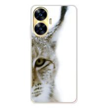 Чехлы с картинками животных Realme C56 (Рысь)